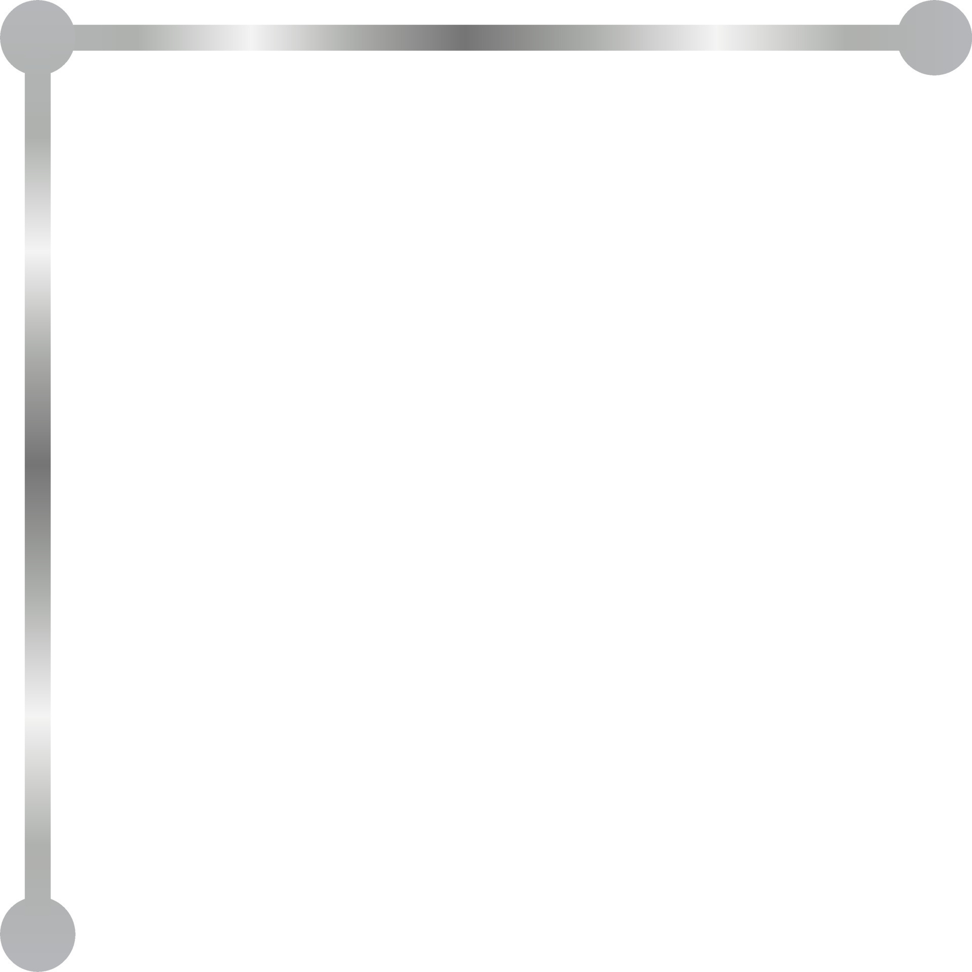 Silver Corner Border Vector Illustration 13592964 Vector Art at Vecteezy