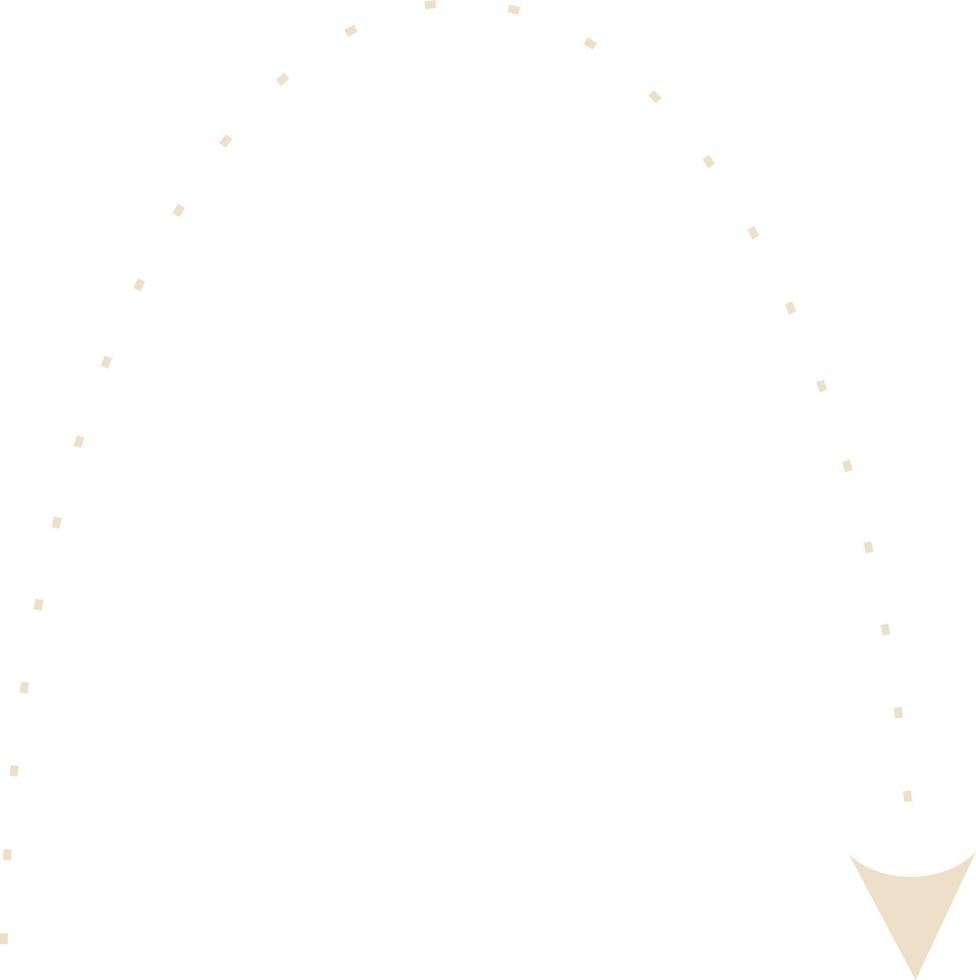 Minimal Thin Arrow Vector Illustration