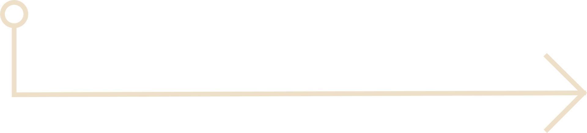 Minimal Thin Arrow Vector Illustration