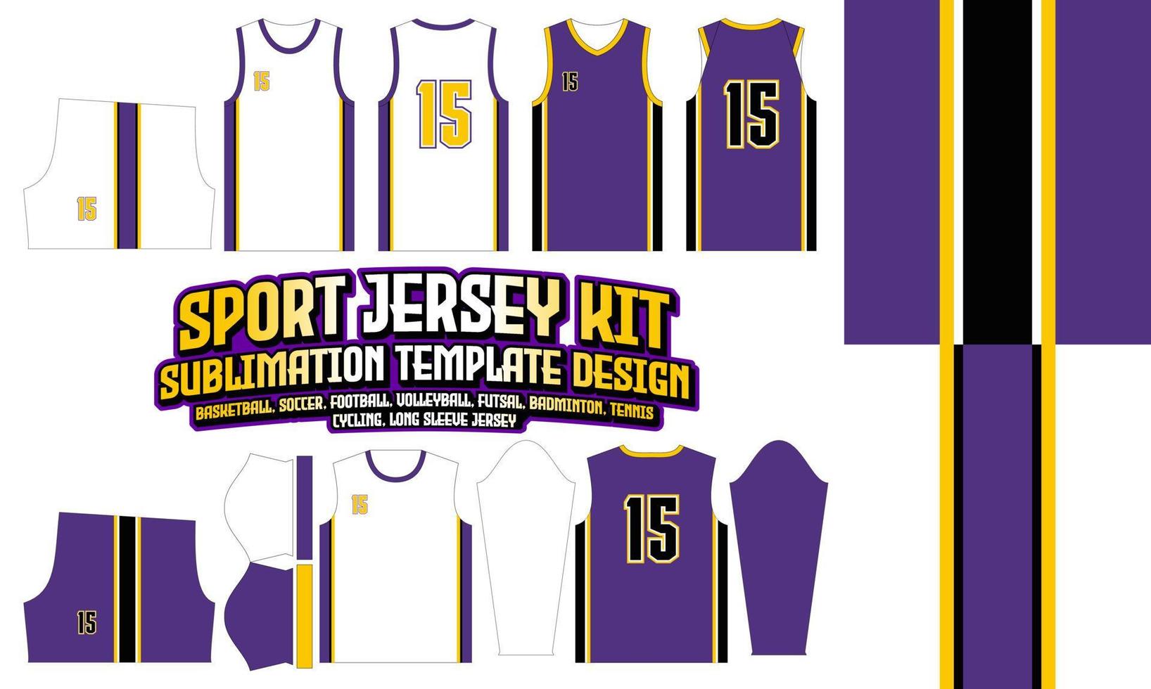 LA Lakers Jersey Apparel Sport Wear Sublimation pattern Design 191 for  Soccer Football E-sport Basketball volleyball Badminton Futsal t-shirt  13593231 Vector Art at Vecteezy