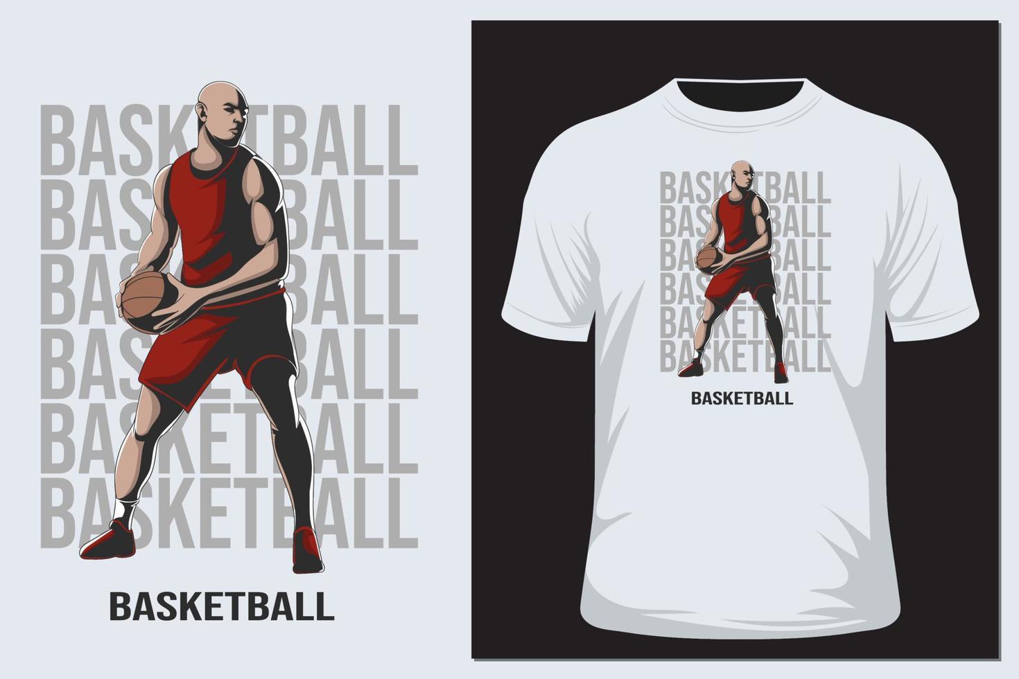 diseño de camiseta de baloncesto vector