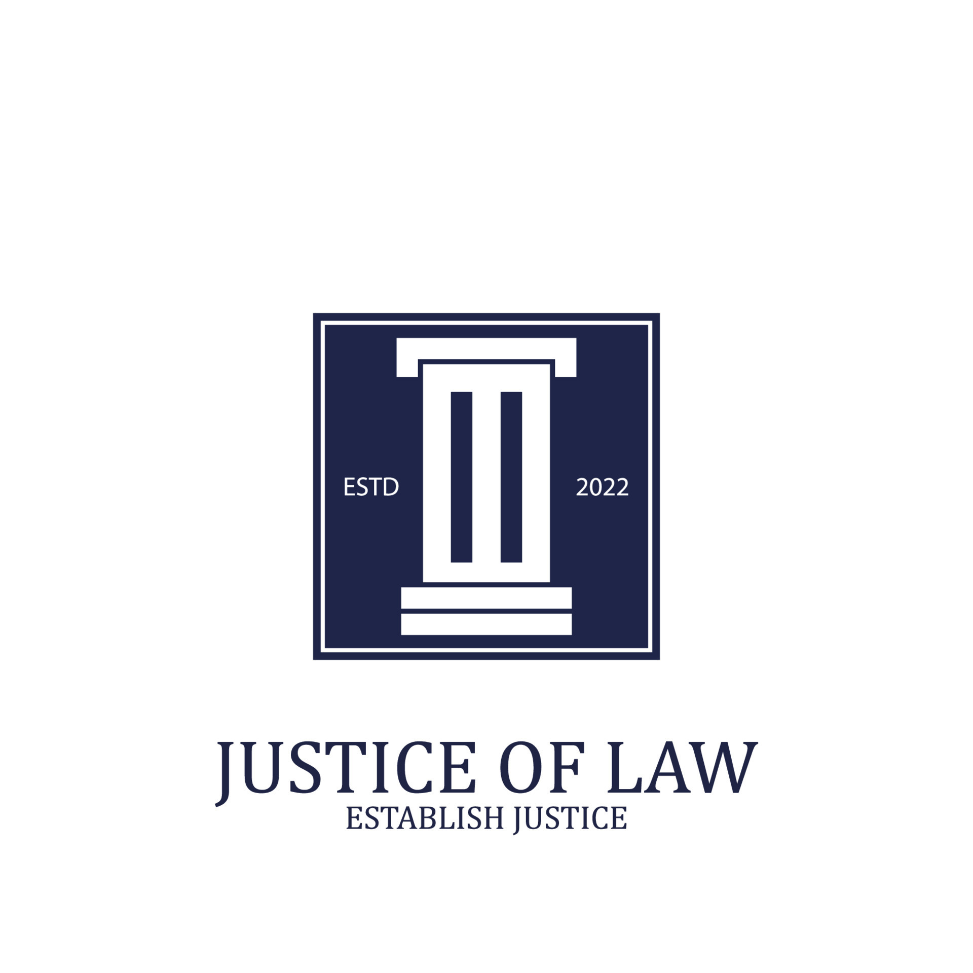 Justice Scales Law Court Lawyer Legal icon vector illustration template