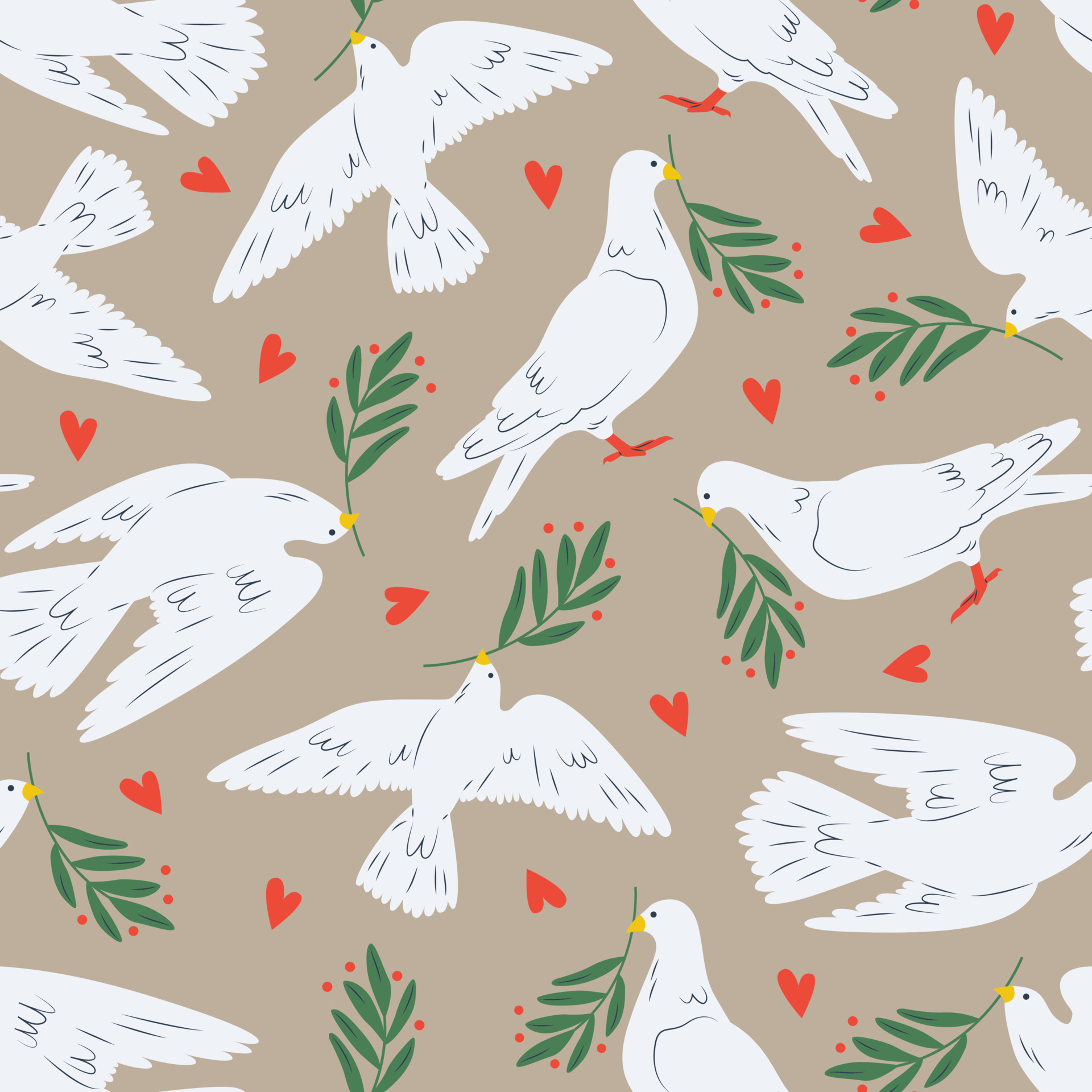 pigeons love wallpaper