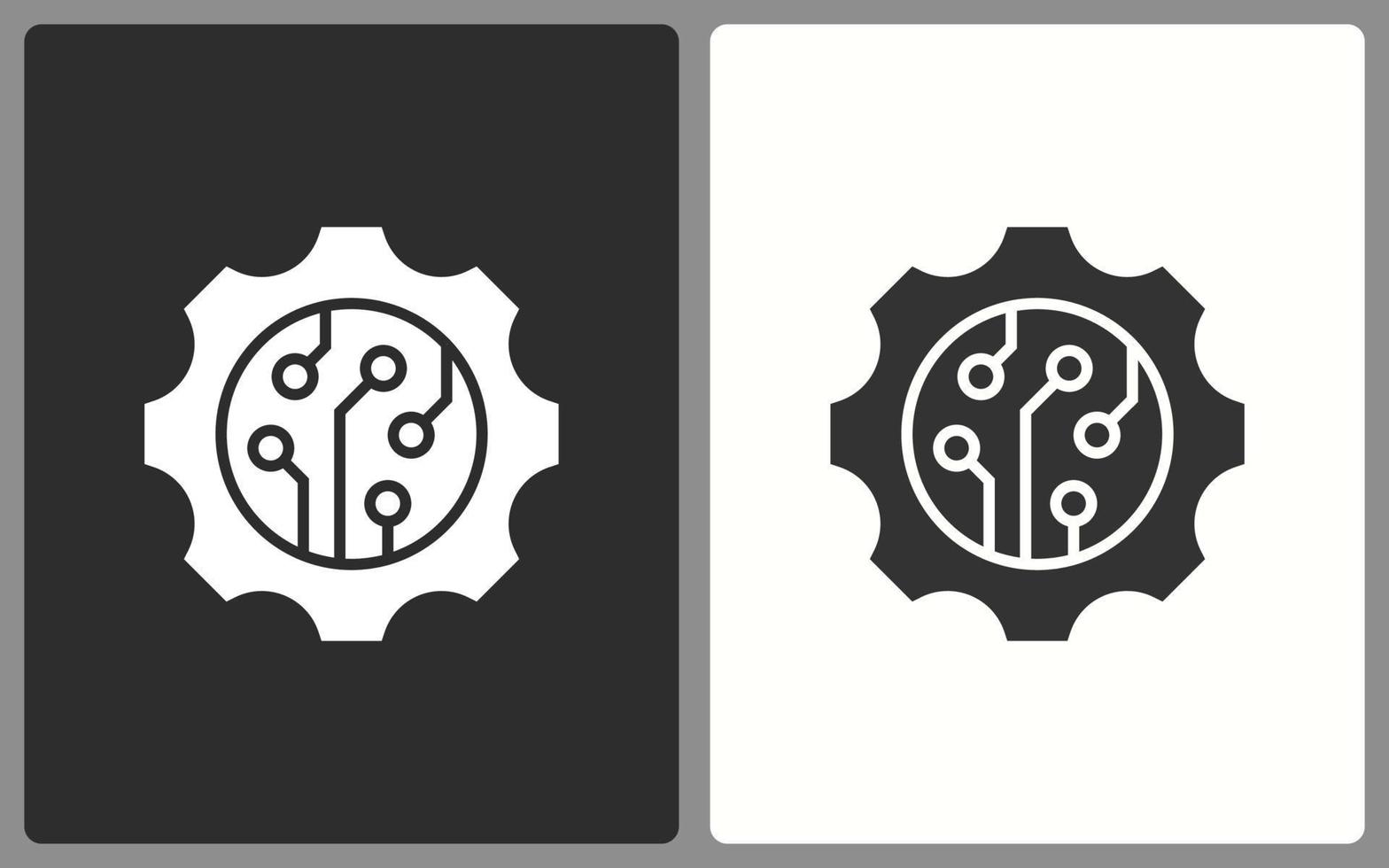 Technology icons. Vector illustration isolated.