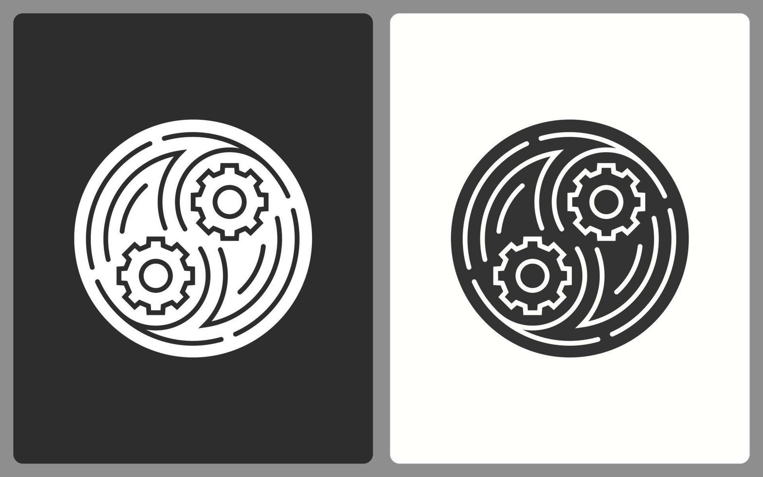 Progress icons. Vector illustration isolated.