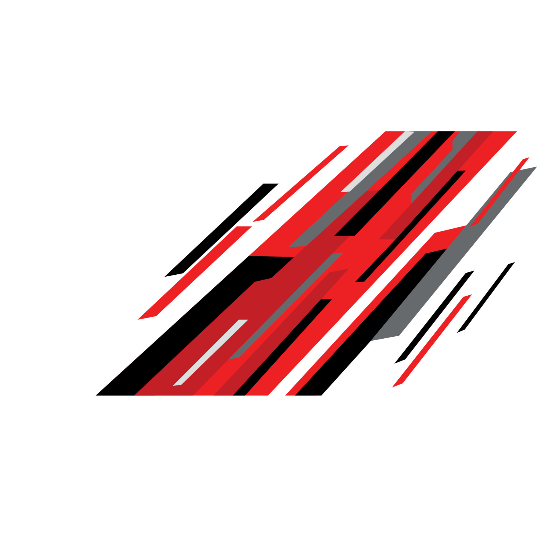 car wrapping decal vector. modern decals for cars 13593820 Vector Art