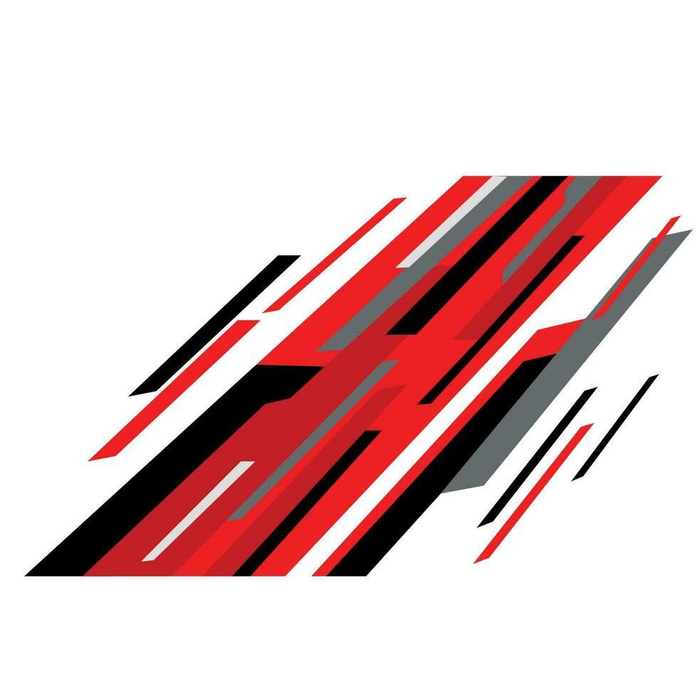 car wrapping decal template vector design. racing car body decals.