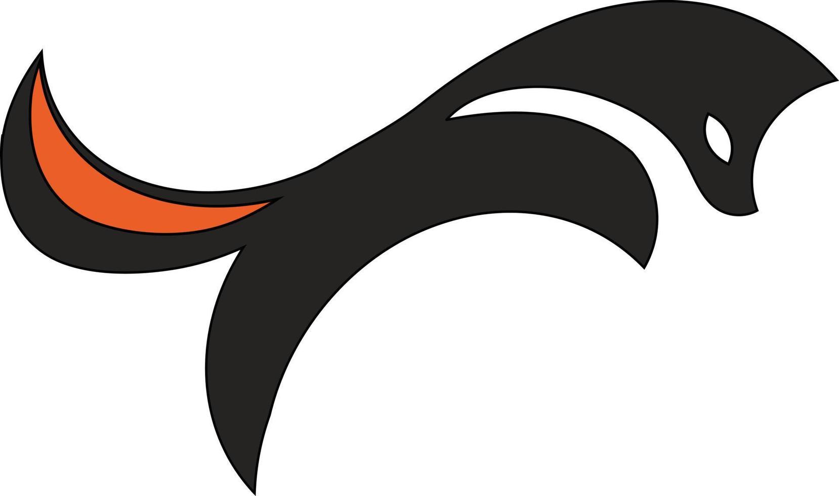 The Jumping Little Fox vector