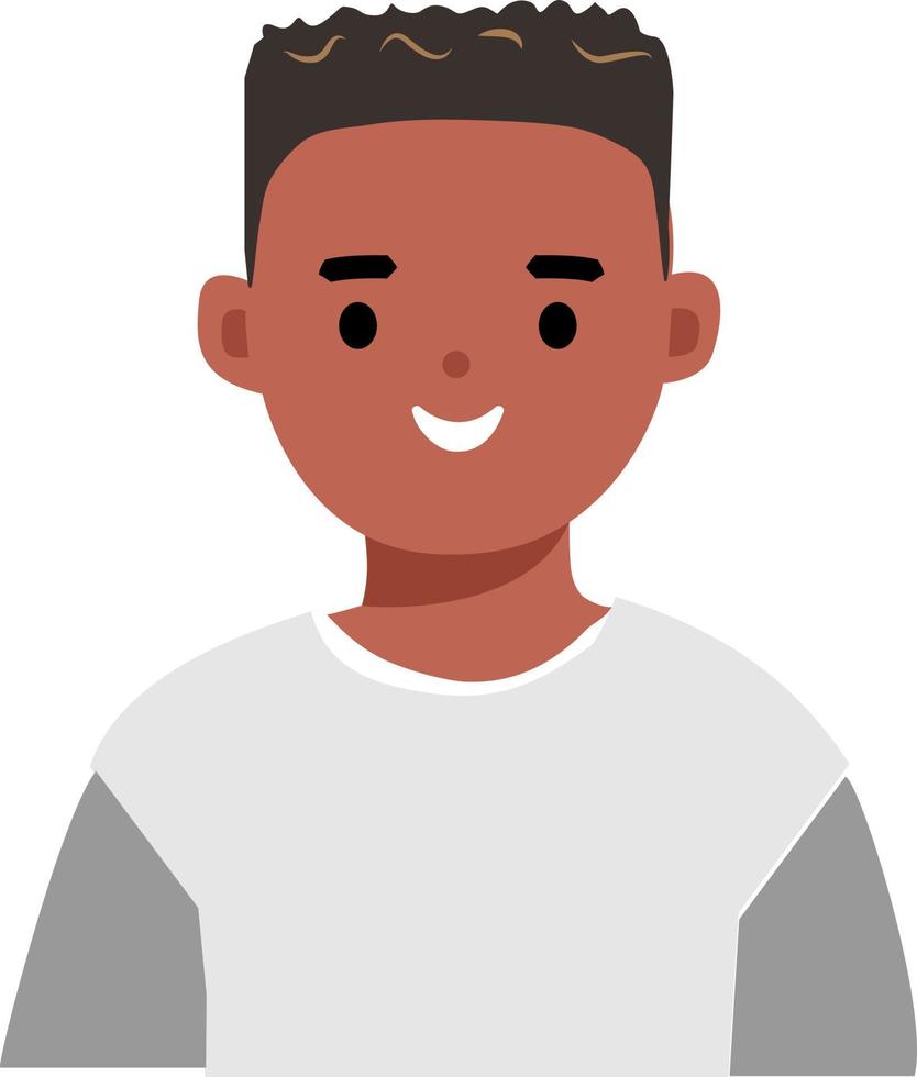 The Smiling Boy From Tanzania vector