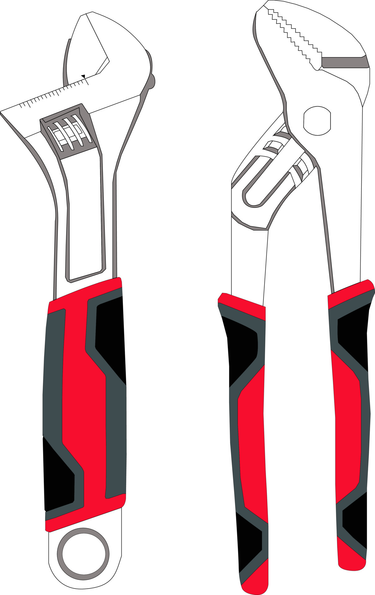 Electrical Hand Tools 13593957 Vector Art at Vecteezy