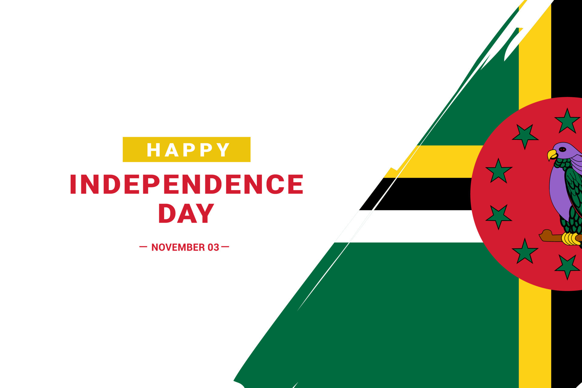 Dominica Independence Day 13594230 Vector Art at Vecteezy