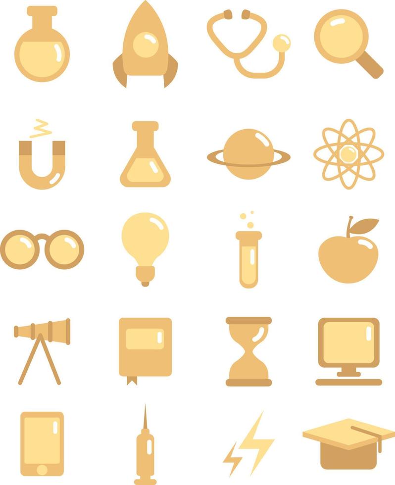 Science university, illustration, on a white background. vector