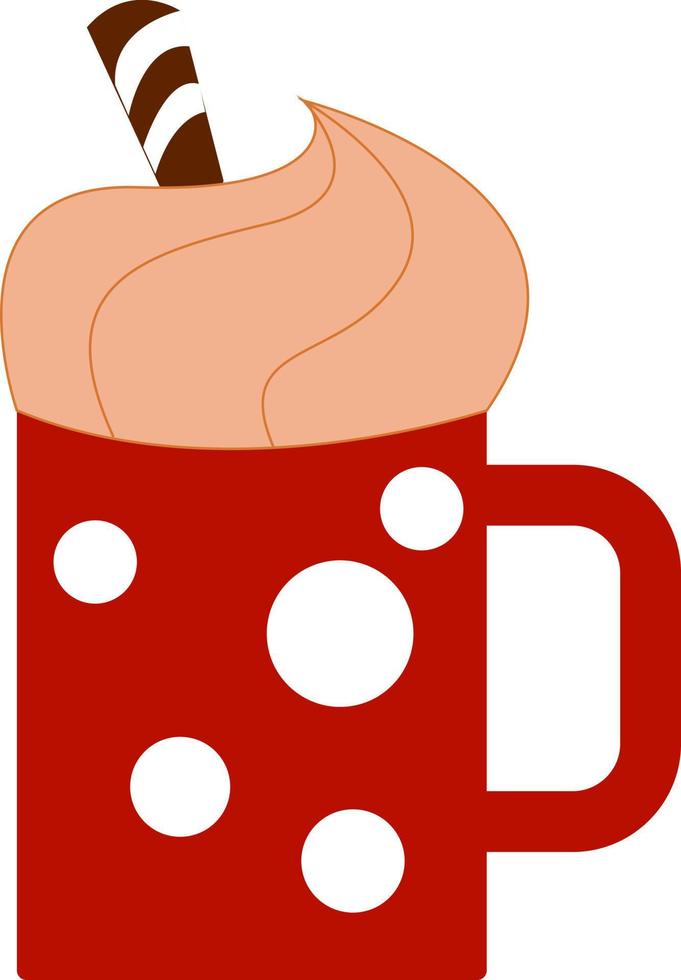 café de la mañana, ilustración, vector sobre fondo blanco