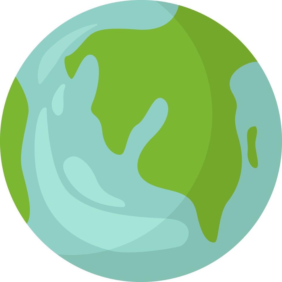 Planet earth ,illustration,vector on white background vector