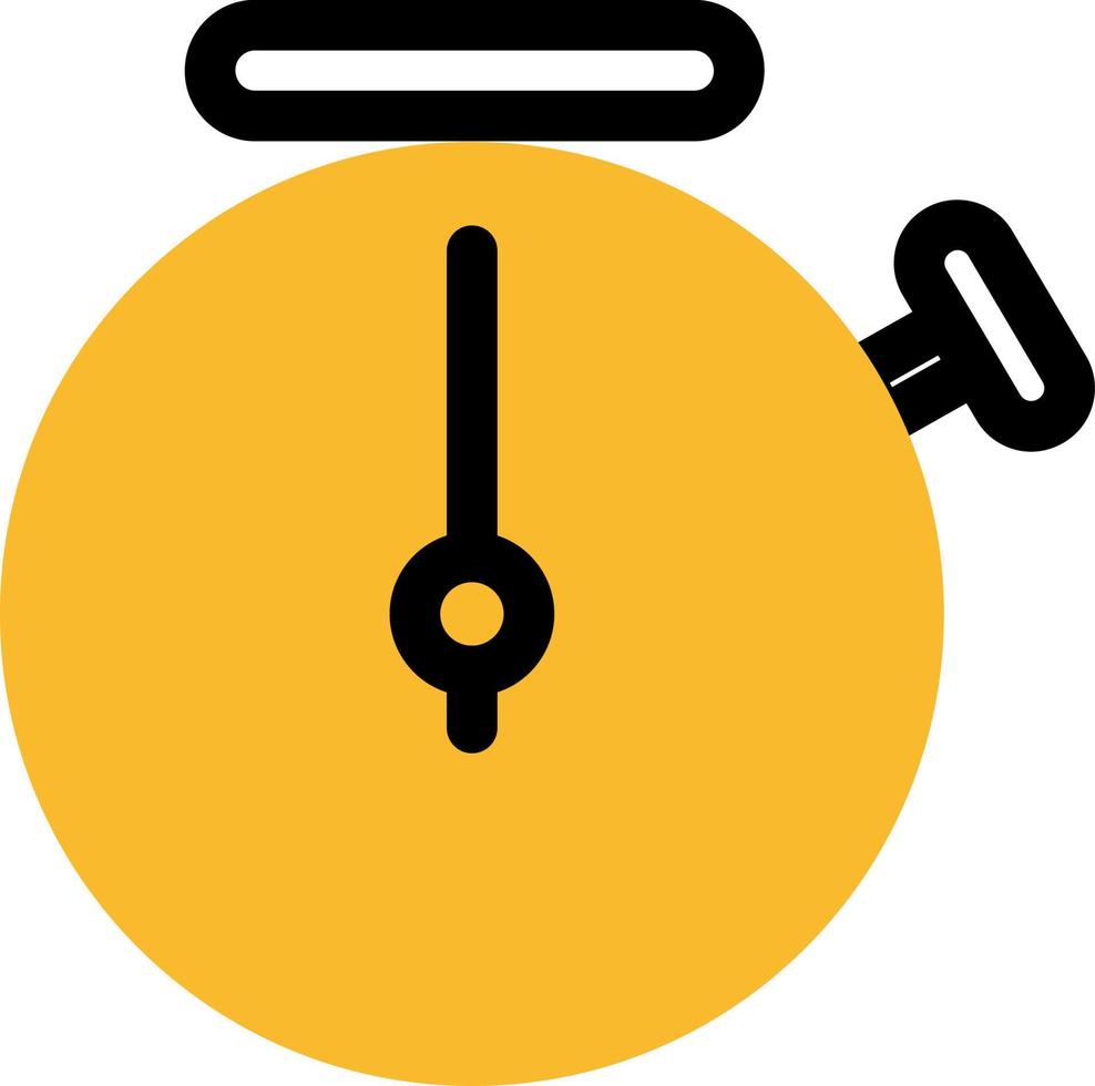 Photo editor timer, illustration, vector on a white background.