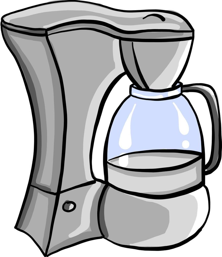 Juicer for juice, illustration, vector on white background.