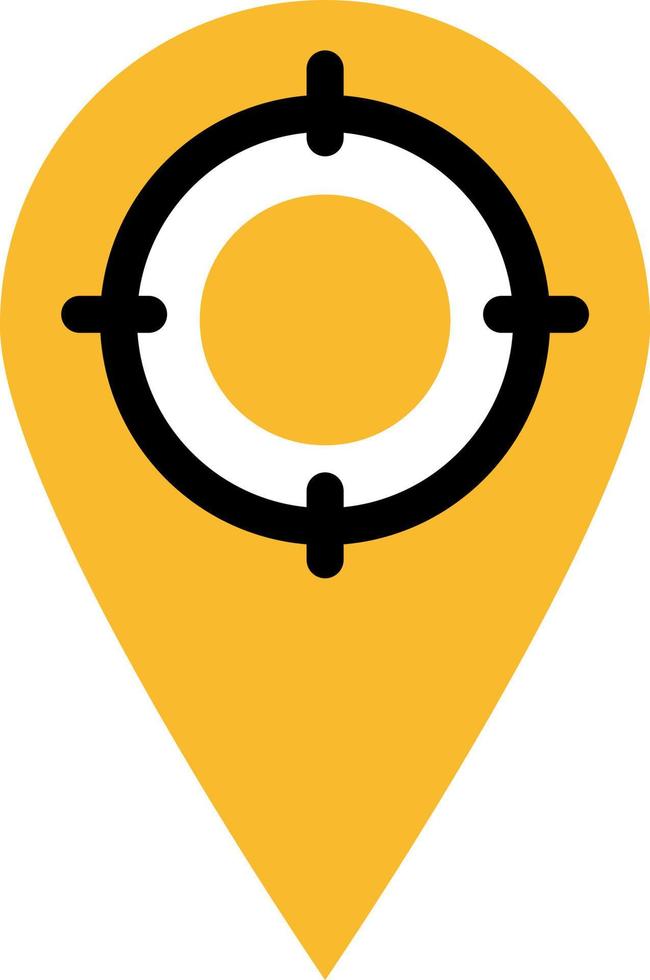 SEO location, illustration, vector on a white background.