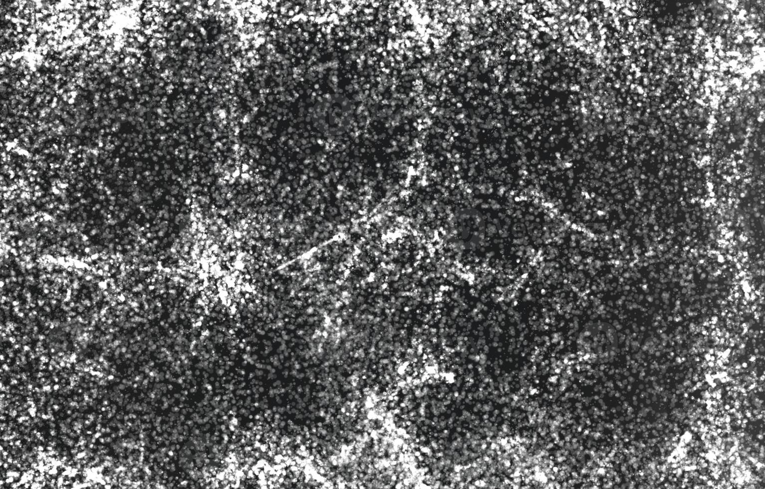 Dark Messy Dust Overlay Distress Background. Easy To Create Abstract Dotted, Scratched, Vintage Effect With Noise And Grain photo