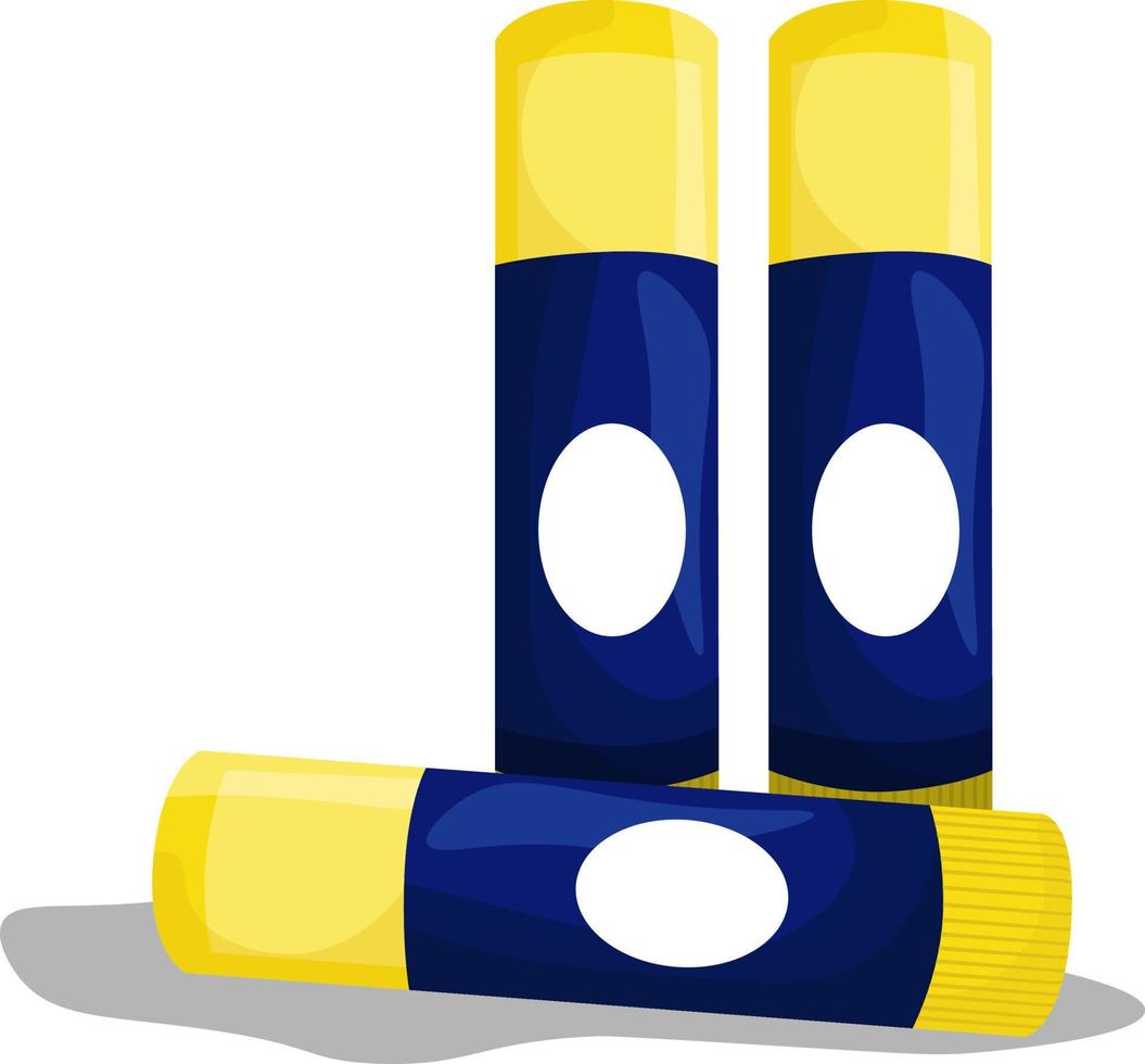 Glue stick, illustration, vector on white background