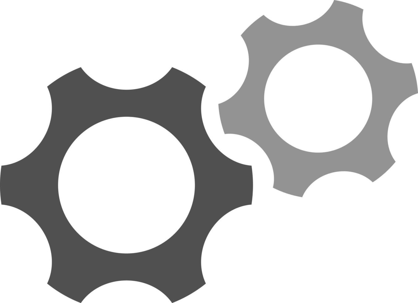 Gear wheel, icon illustration, vector on white background 13598373