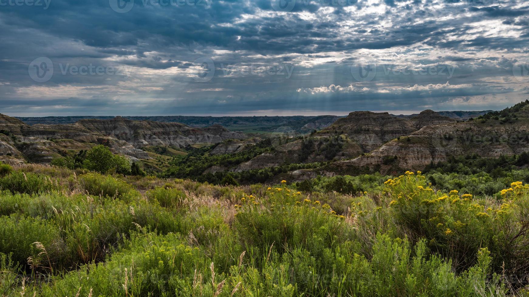 Badlands of North Dakota photo