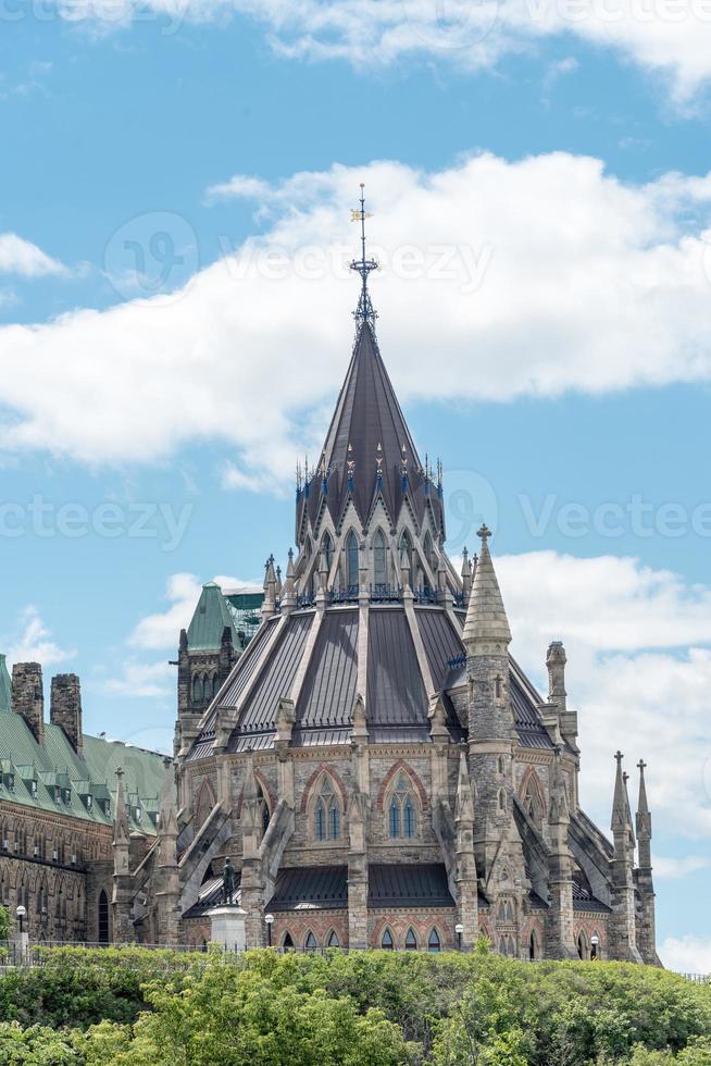 biblioteca del parlamento de canada en ottawa foto