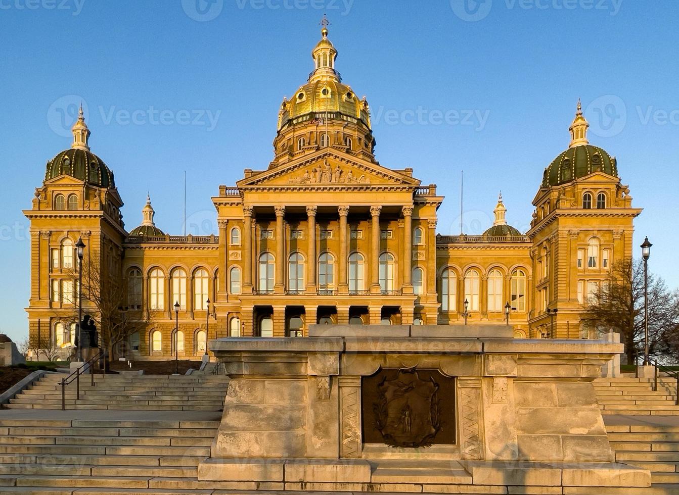 Great Seal of Iowa at the State Capitol photo