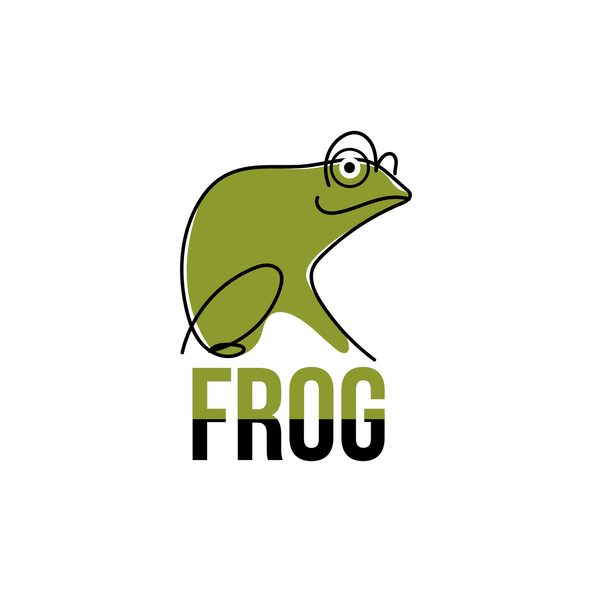 Cute frog icon character logo vector illustration. 13599250 Vector Art ...