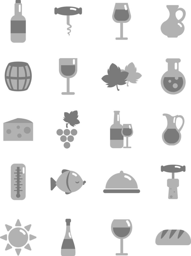 Wine tasting, illustration, vector on a white background.