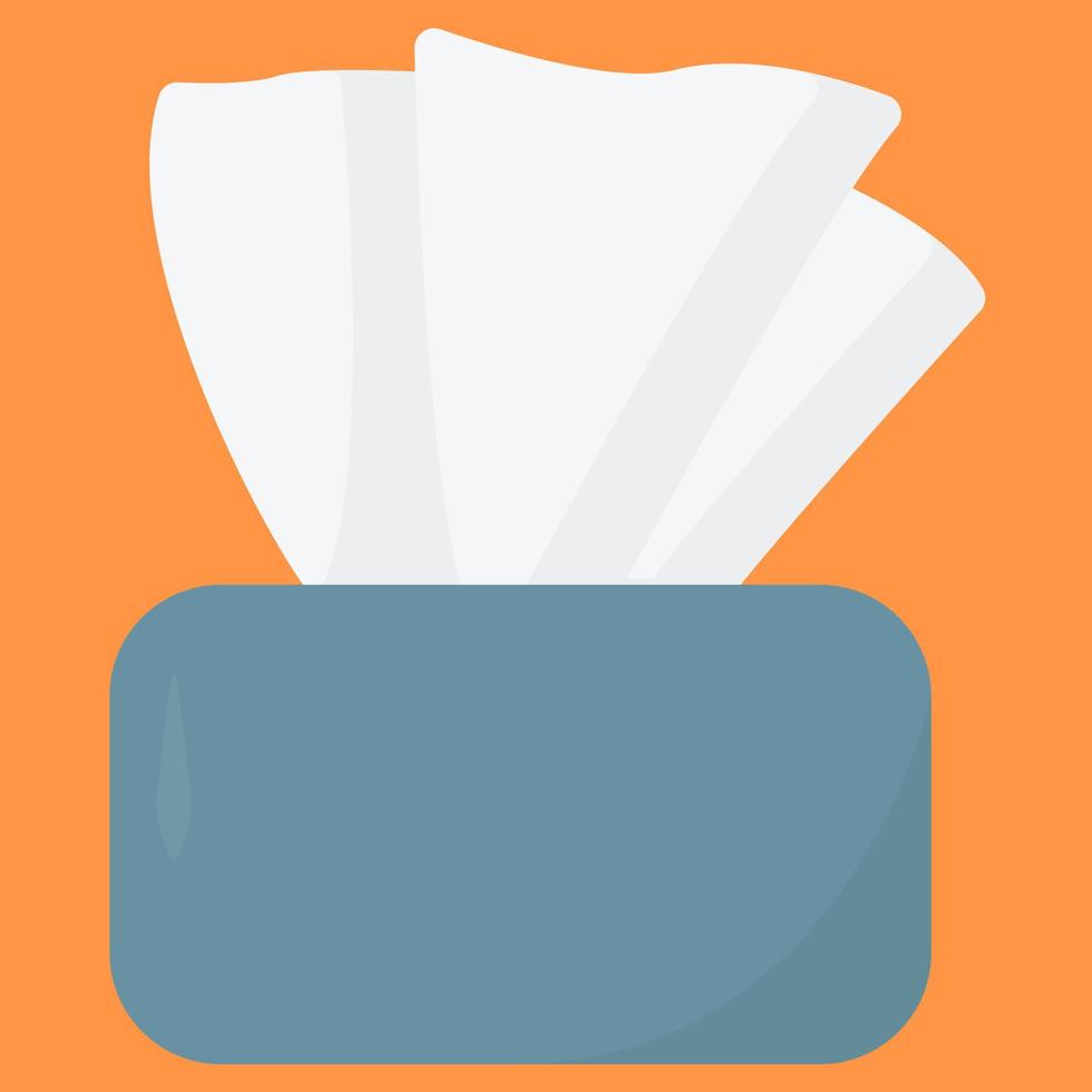 Napkins, illustration, vector on white background.