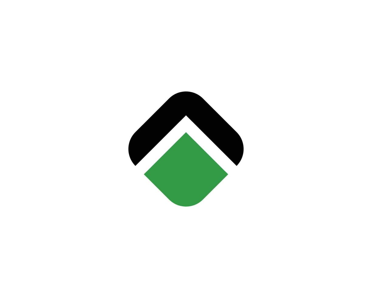 A Letter logo design vector template