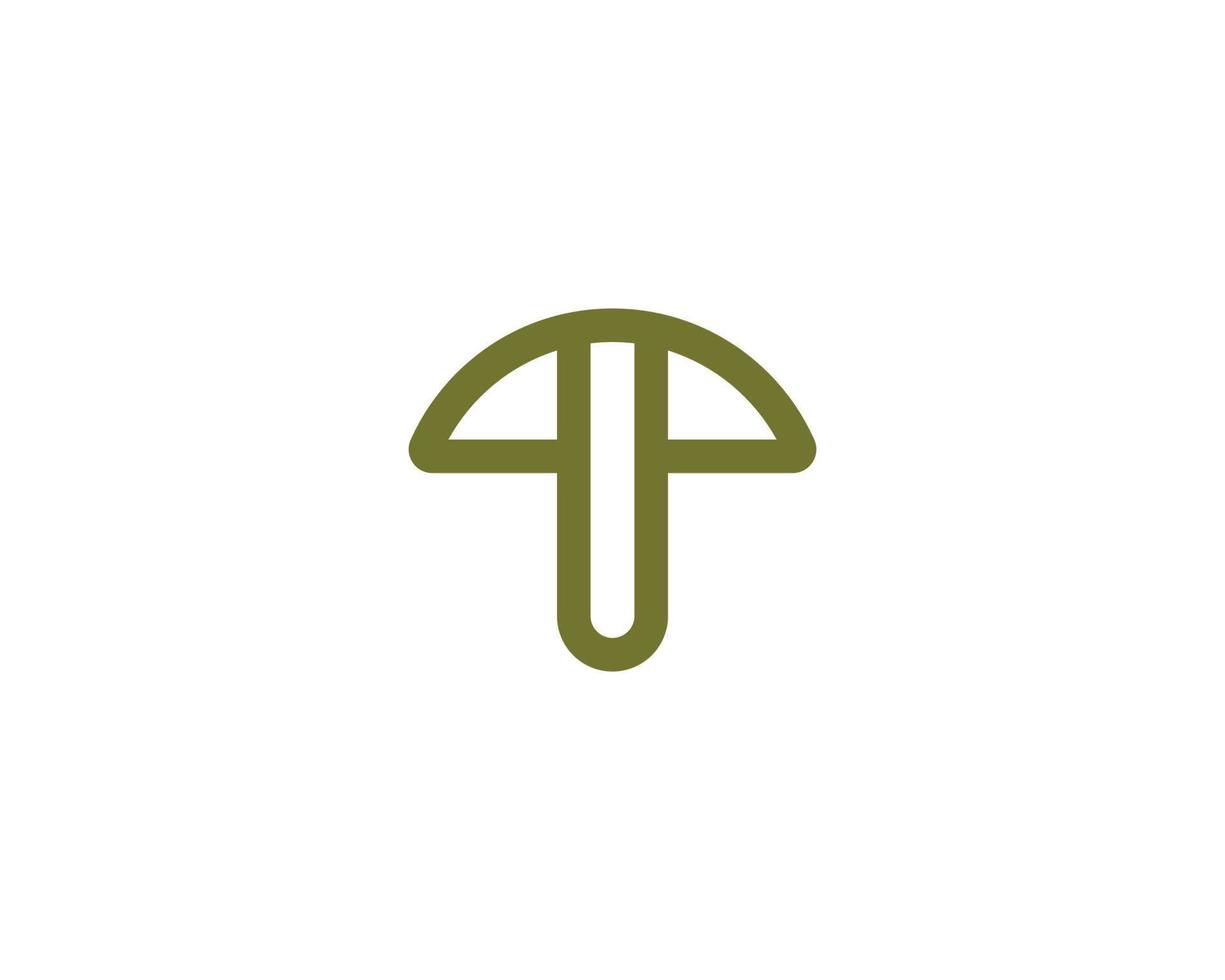 T logo design vector template