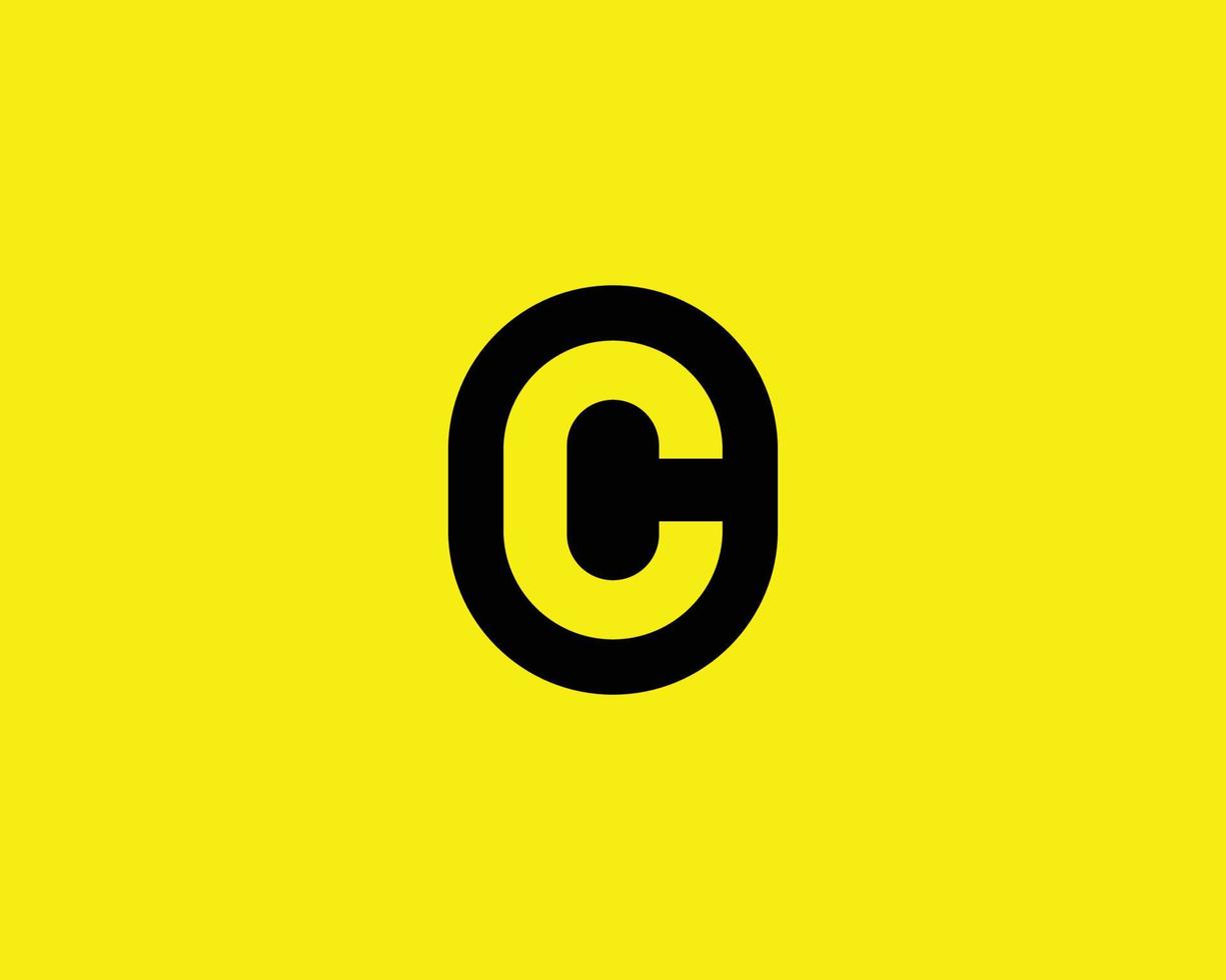 C logo design vector template
