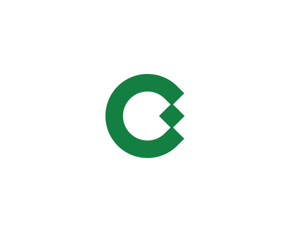 C logo design vector template