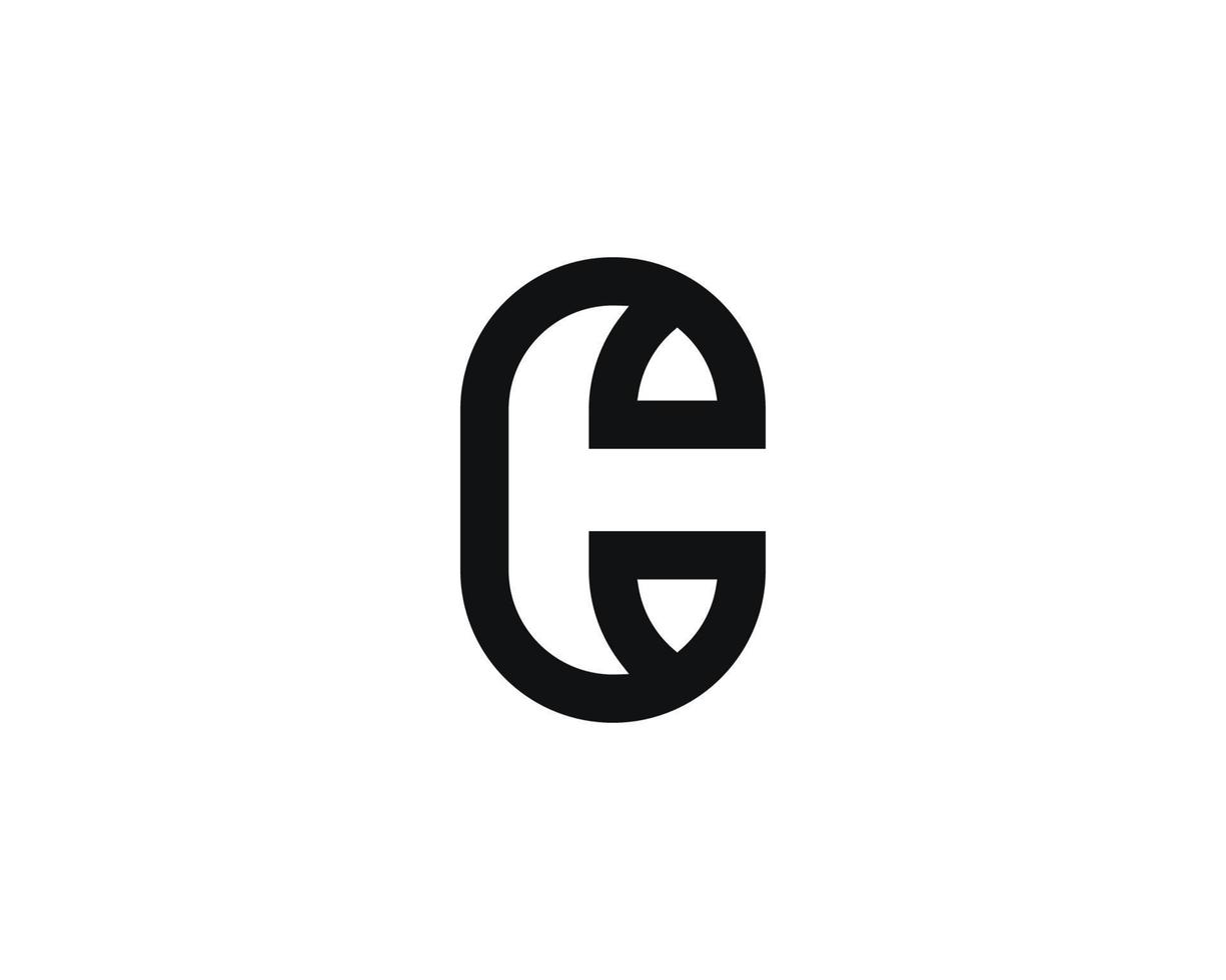 C logo design vector template