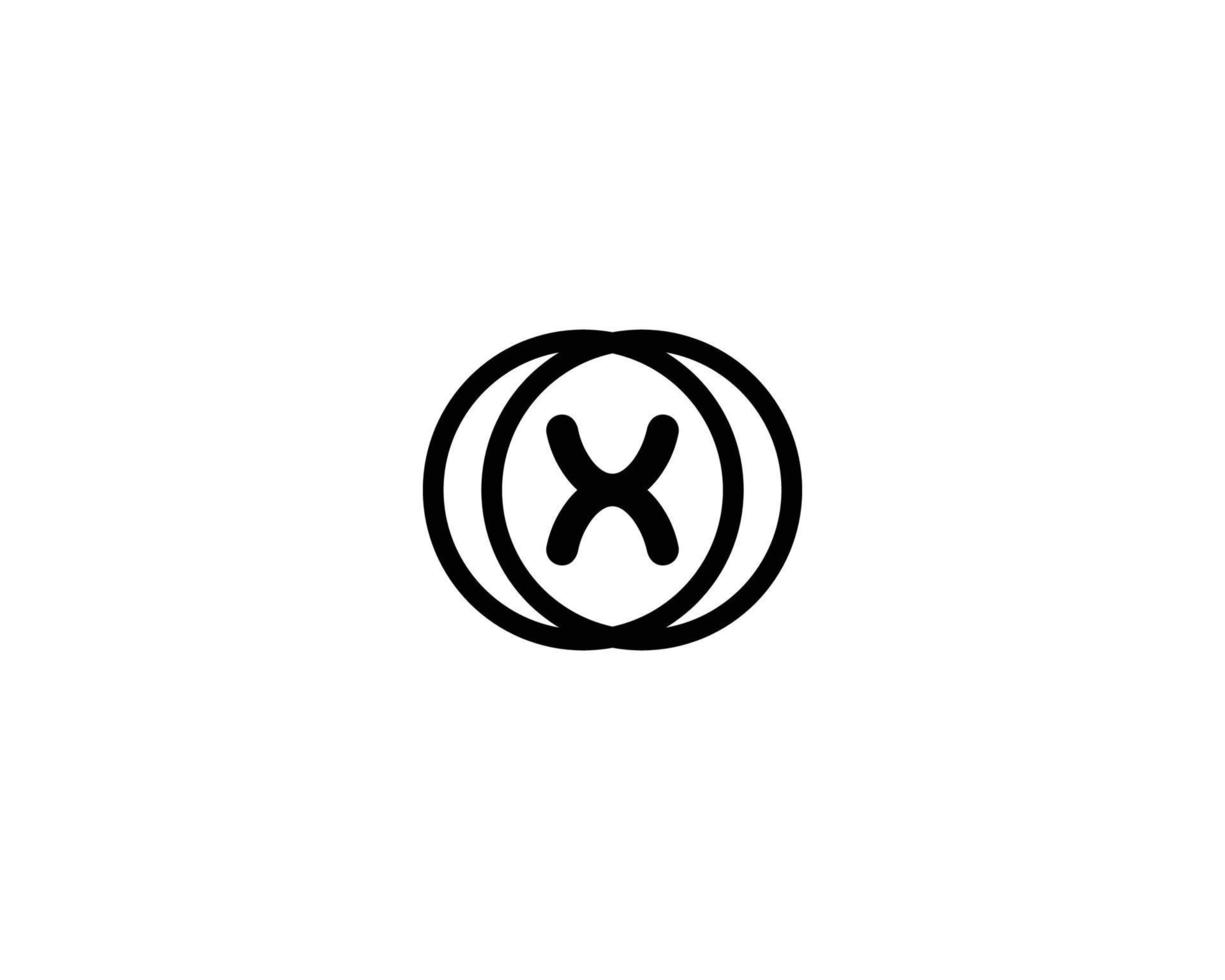X logo design vector template