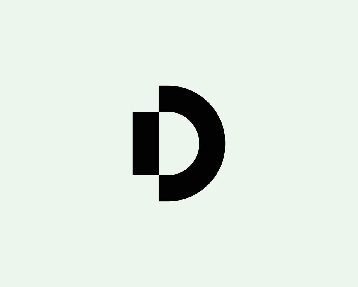 D logo design vector template