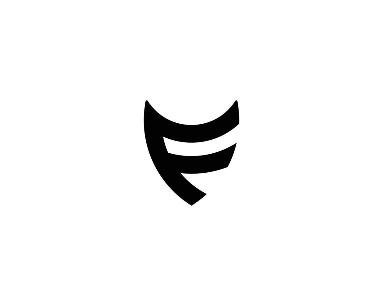 F logo design vector template