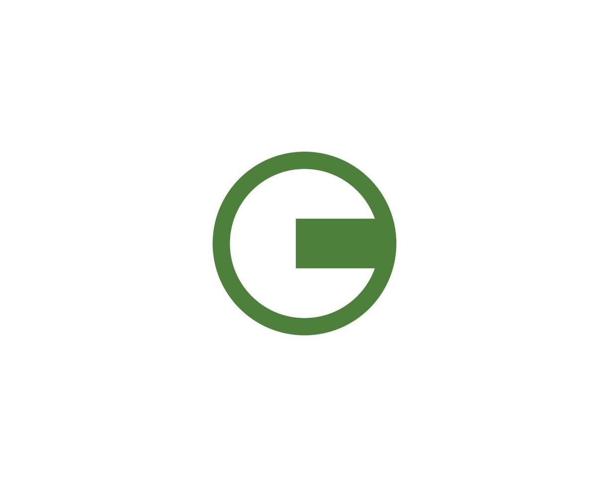 C logo design vector template