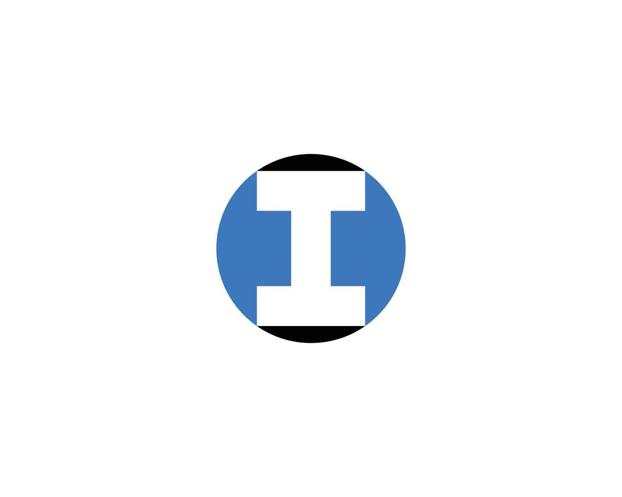 I Logo Design Vector Template