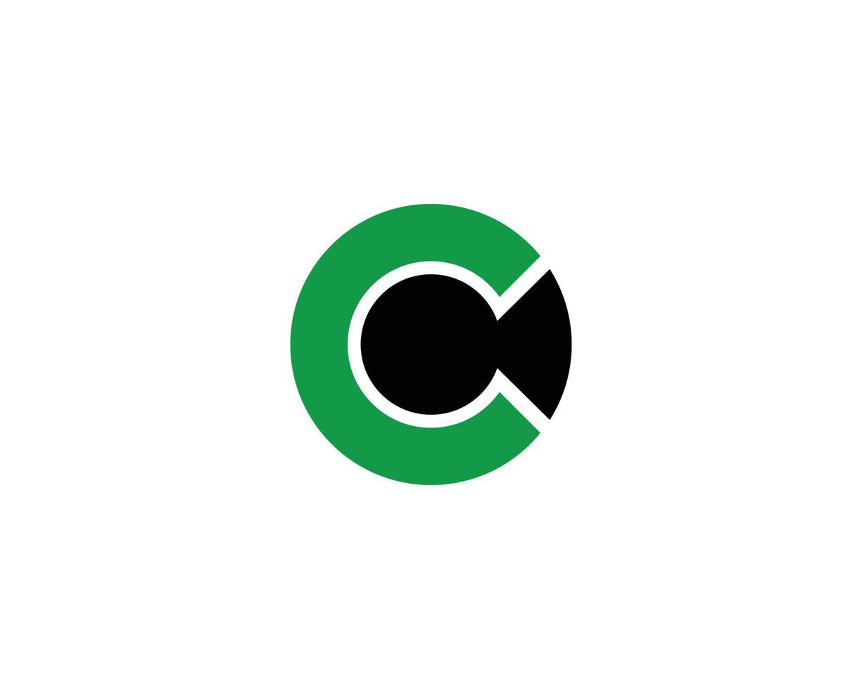 C logo design vector template