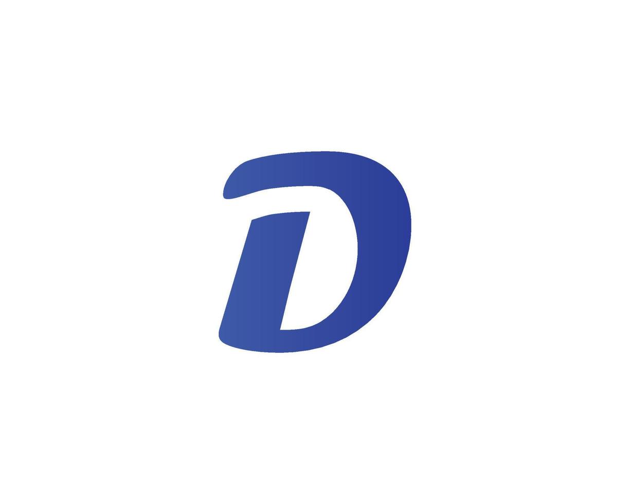 D logo design vector template