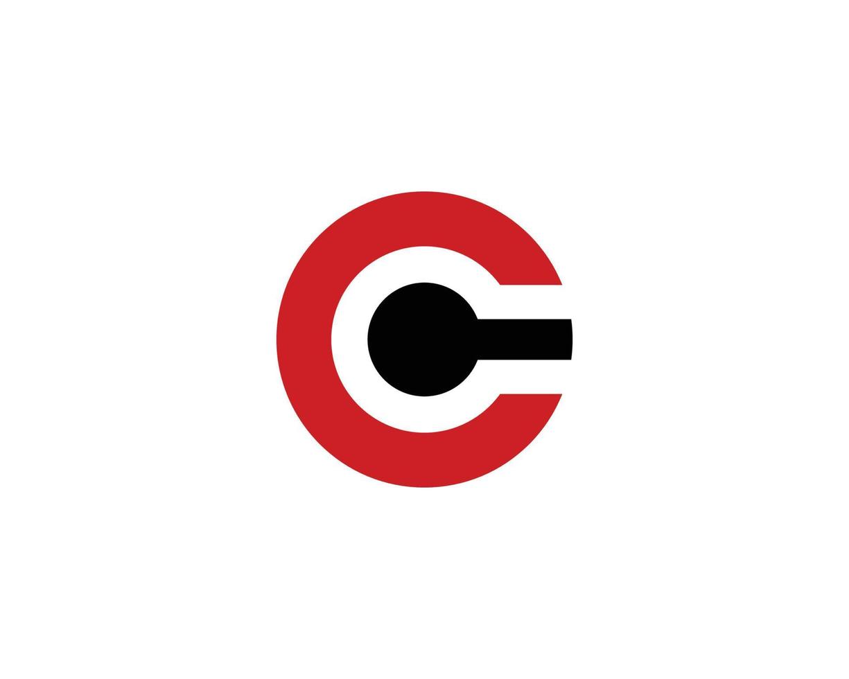 C logo design vector template