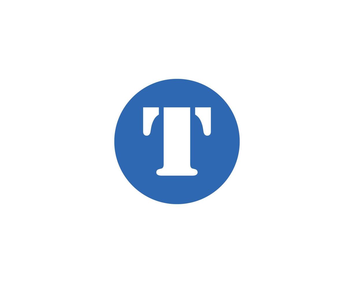 T logo design vector template