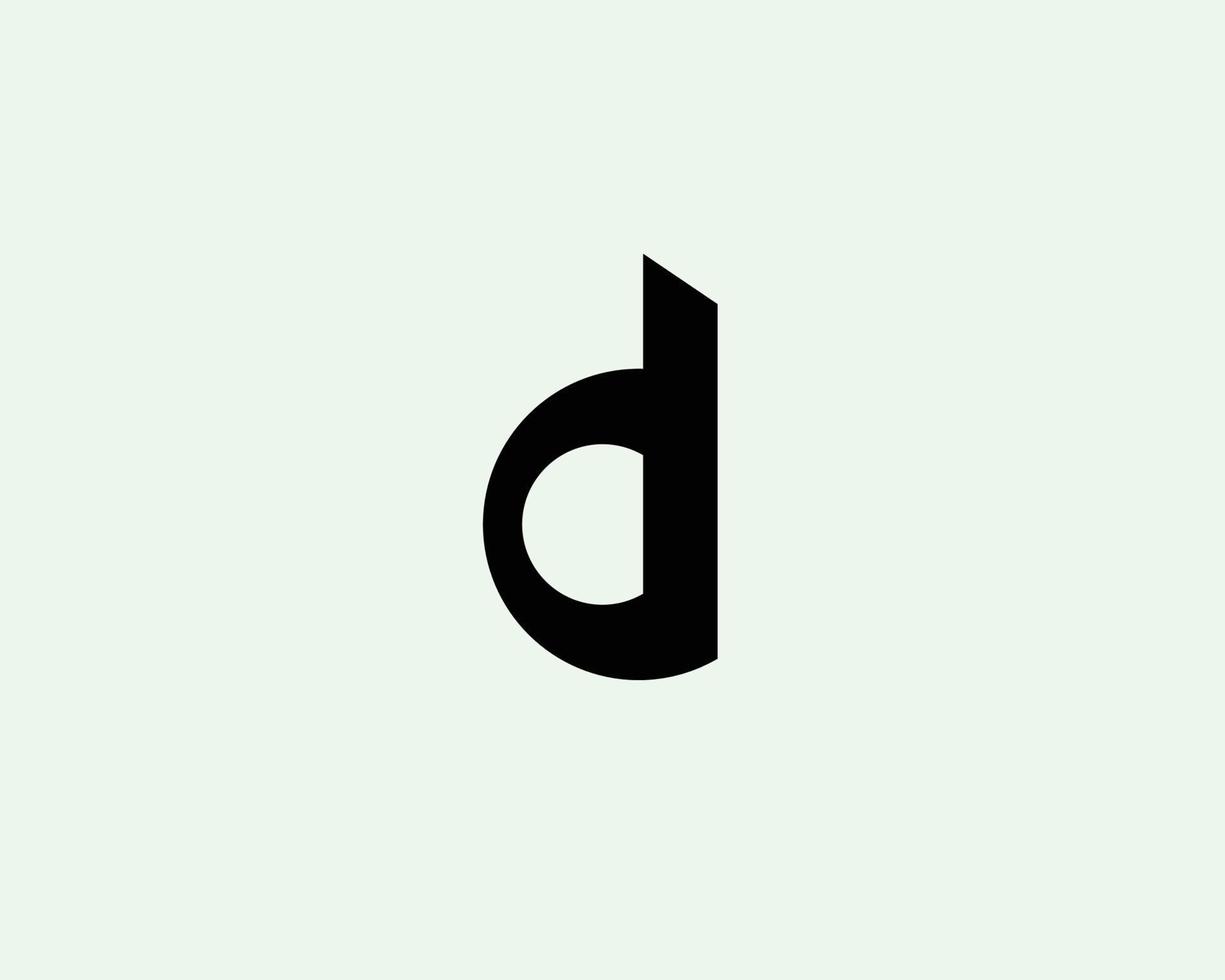 D logo design vector template