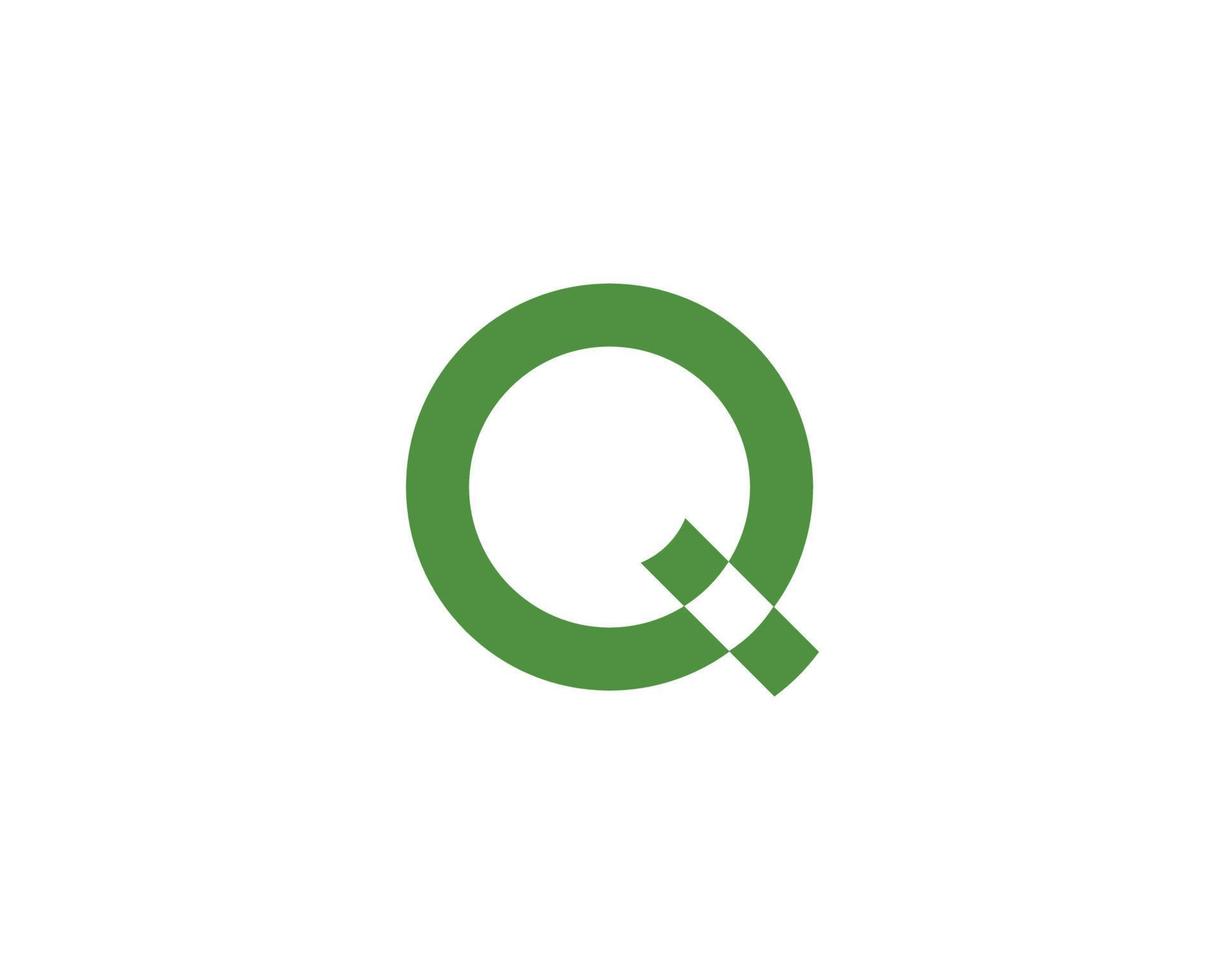 Q logo design vector template