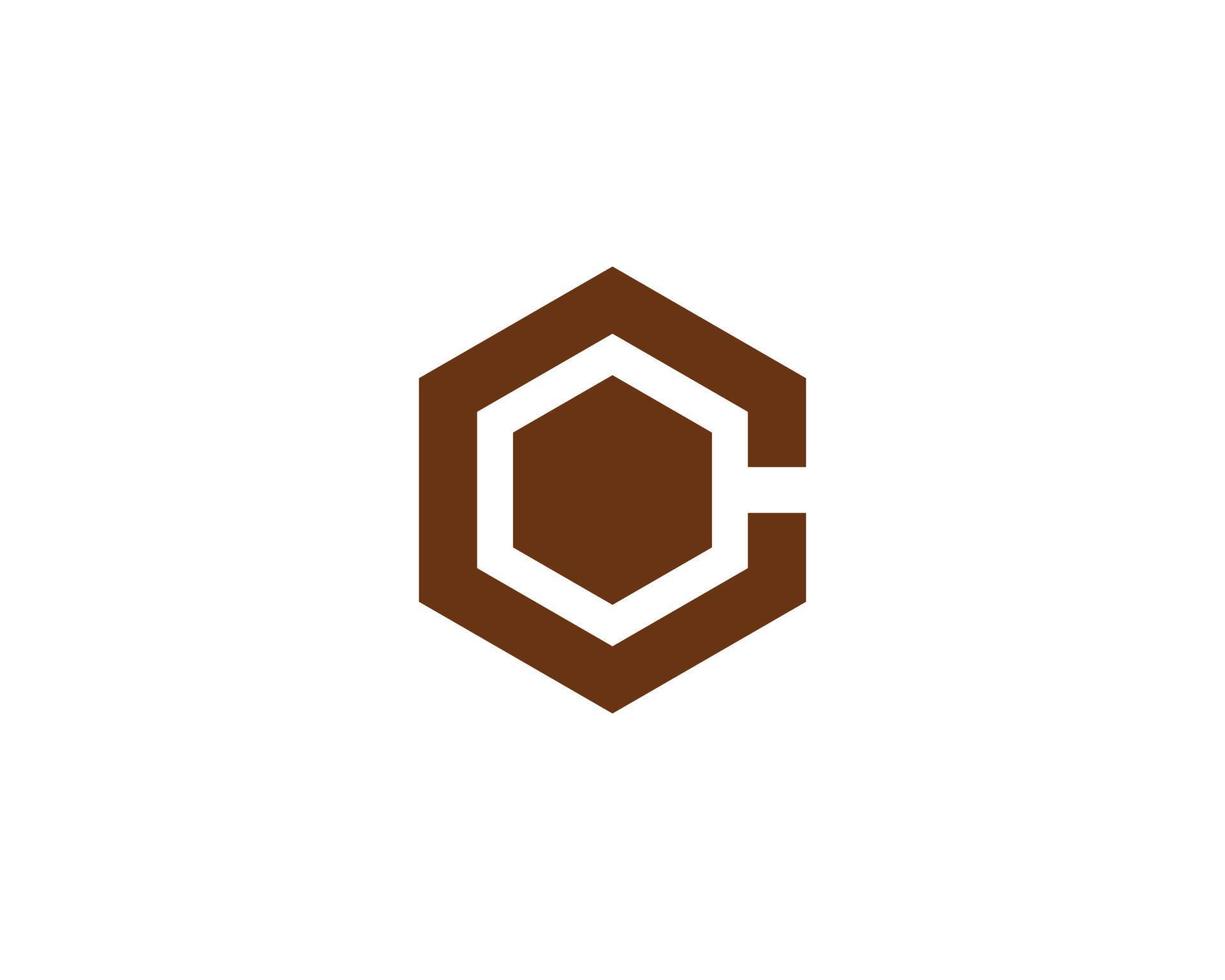C logo design vector template