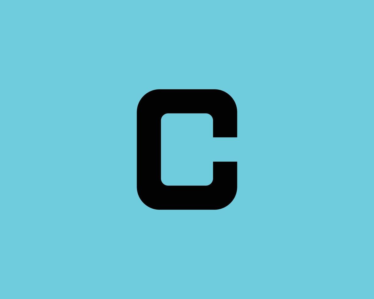 C logo design vector template