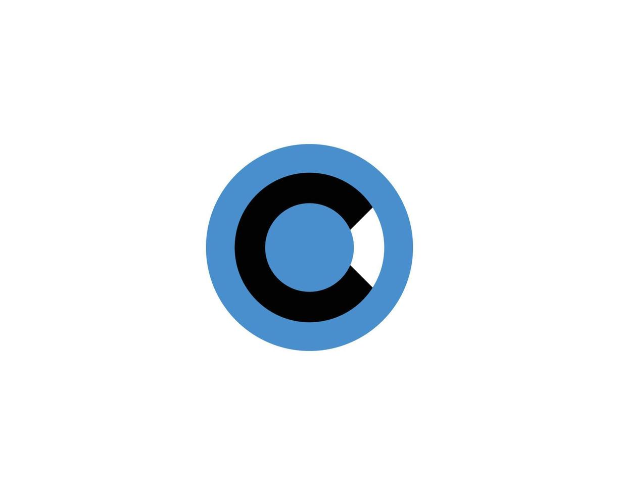 C logo design vector template