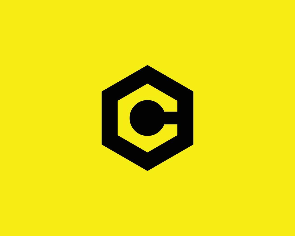 C logo design vector template